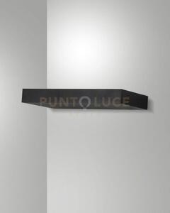 Guia applique nera l.24cm a led 3000k - 24w - 2874 lm ip20