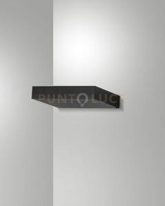 Guia applique nera l.16,9cm a led 3000k - 18w - 2546 lm ip20