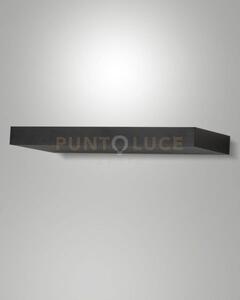 Guia applique nera l.32cm a led 3000k - 36w - 5092 lm ip20