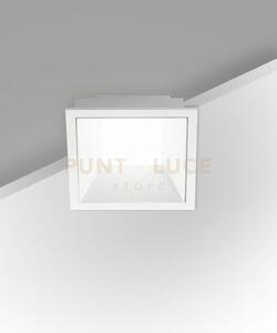 Kris faretto incasso quadrato bianco 3000k 930lm 8w dimmerabile