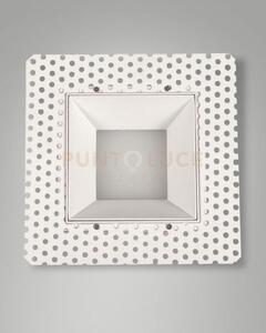 Kris incasso quadrato a raso bianco 2700k 890lm 8w dimmerabile