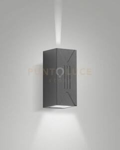 Luly applique grigio scuro da esterno a led 6w 3000k 500lm ip65 dop