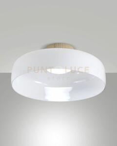 Lunar plafoniera bianca 1 luce a led cct 2700k - 3000k - 4000k- 26