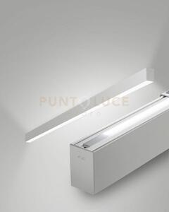 Millet profilo da parete doppia emissione alluminio ww opale on/off