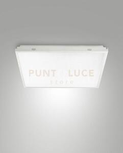 Manet clip-in plafoniera incasso 60x60cm ww prismatic cri90 on/off 