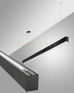 Millet sospensione doppia emissione nera a led 3000k 3380+1290lm 23