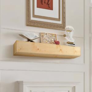 Caminetto Consolle per caminetto Cornice per caminetto Mensola sospesa Mensola 183 cm Colore legno