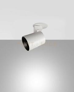 Modo incasso spot bianco 1 luce alluminio spazzolato orientabile 