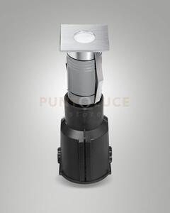 Naire 2 faretto incasso acciaio carrabile a led 3w 3000k 175lm