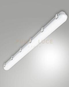 Panama plafoniera led 20w 4000k 2972lm diffusore opale l.122cm ip66