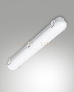 Panama plafoniera led 20w 4000k 2972lm diffusore opale l.65cm ip66