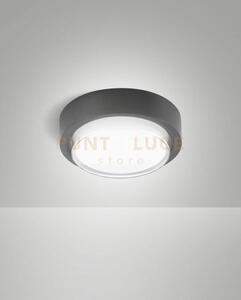 Owen plafoniera grigio scuro per esterno a led 12w 3000k 1620lm ip65