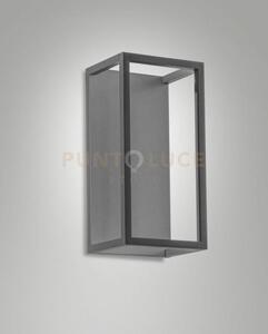 Faro Barcelona 70689 - KUBICK Lampada da parete grigio scuro