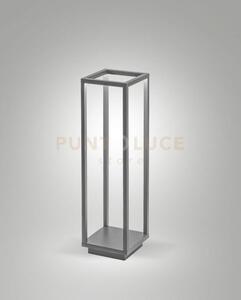 Spirit paletto grigio scuro da esterno a led 7w 3000k 978lm