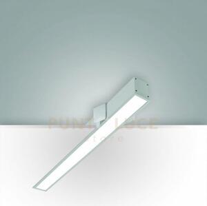 Turner incasso alluminio 29w 3000k 3470lm opale ip40 100cm