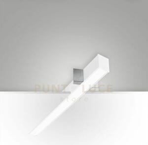 Turner incasso a raso bianco 29w 3000k 3470lm opale ip40 100cm