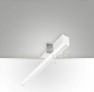 Turner incasso a raso bianco 29w 3000k 3470lm prismatic ip40 100cm