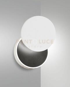 Ara applique biancaa led 2 luci 3000k 715 + 270lm 8w + 4w orientab