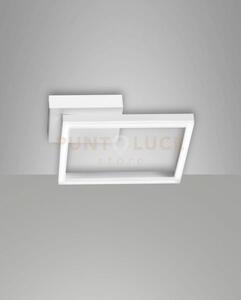 Bard applique bianca 1 luce a led 3000k - 22w - 2160 lm dimmerabile