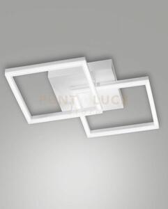 Bard applique bianca nw 2 luci a led 4000k - 39w - 4050 lm dimmerabile