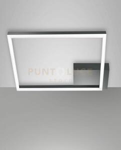 Bard plafoniera antracite a led 3000k - 39w - 3880 lm dimmerabile 