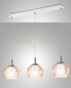 Bretagna sospen.ambra 3 luci lin. 3599-49-125