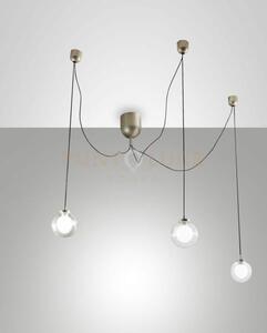 Blog led sospensione oro opaco 3 luci 3472-47-225
