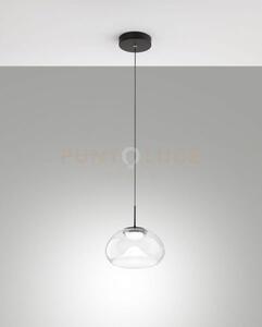 Brena sospensione trasparente 1 luce a led cct 2700k - 3000k - 4000