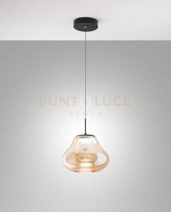 Deva sospensione 1 luce ambra a led cct 2700k - 3000k - 4000k- 14w 