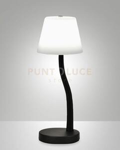 Ibla lampada da tavolo nero a led 3000k - 9w - 750 lm dimmerabile i