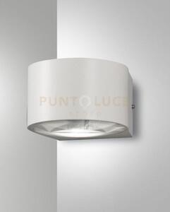 Lao applique bianco 2 luci per esterni 2 luci a led 12w 3000k 1080l