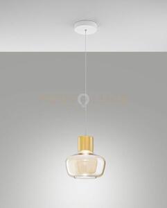 Kino sospensione cognac a led 3000k - 12w - 1300 lm dimmerabile