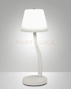 Ibla lampada da tavolo bianca a led 3000k - 9w - 750 lm dimmerabile