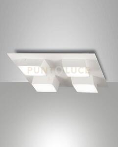 Lucas plafoniera bianco 4 luci dimmerabile 48w 3000k 4160lm