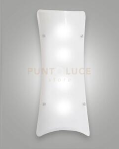 Milton plafoniera bianca 30x70 cm. 3113-66-102