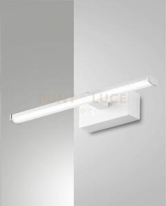 Nala applique bianco l. 30cm a led 3000k - 6w - 700 lm ip44