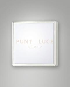 Oban plafoniera led bianca l.24x24cm 4000k 1900 lm 15w