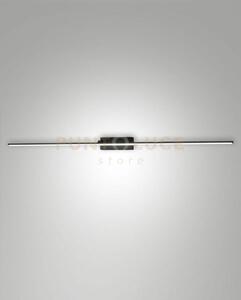 Nala applique nero l.110cm a led 3000k - 20w - 2460 lm ip44