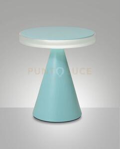 Neutra da tavolo verde h.27cm a led 3000k - 12w - 1260 lm dimmerabile