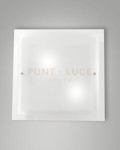 Naxar plafoniera bianca l.40x40 cm. 3238-65-102