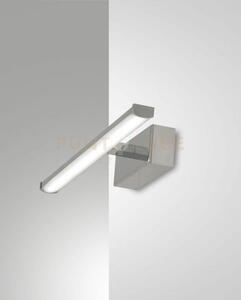 Nala applique cromo l. 30cm a led 3000k - 6w - 700 lm ip44