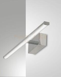 Nala applique cromo l. 50cm a led 3000k - 10w - 1200 lm ip44
