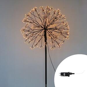 Lampada da terra Dente di leone luminoso altezza 90cm 500 Led Bianco Caldo 3000K Wisdom