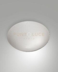 Pandora plafoniera bianca d.30 ip44 1 luce attacco e27