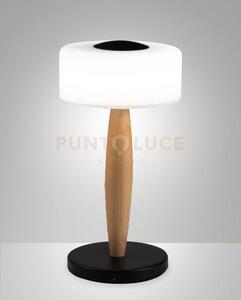 Elea lampada da tavolo nera dimmerabile a led 3000k - 8w - 860 lm