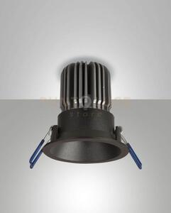 Crio round spot nero 3000k 3660-92-101