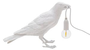 Lampade da esterno SELETTI, Bird Lamp, Bianco, Terrazza, Plastica, Design