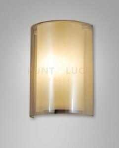 Maribel applique ambra in vetro 1 luce attacco e27 ip20