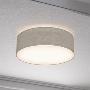 B.K. Licht Plafoniera soffitto Litora, dimmerabile, Marrone / Ruggine, Soggiorno / Sala da pranzo, Tessuto / Stoffa / Seta, Plafoniera