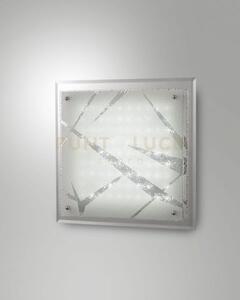 Galaxy plafoniera led 12w nw bianca l.26x26 3285-69-102